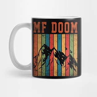 Vintage Mf Doom Proud Name Personalized Birthday Retro Mug